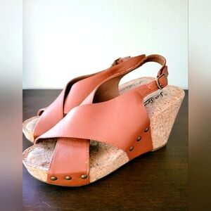 Lucky Brand Cork Wedges